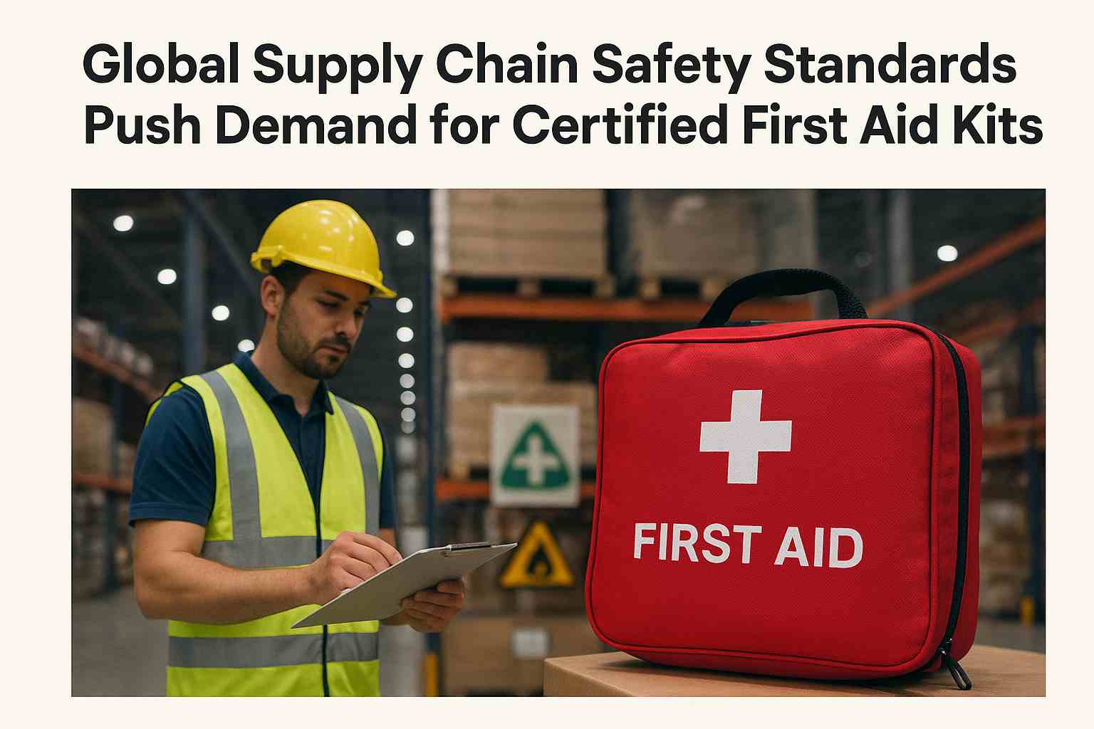 Les normes de sécurité mondiales de la chaîne d'approvisionnement poussent la demande de kits de premiers soins certifiés