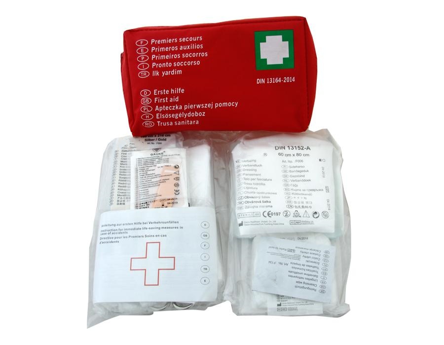 Trousse de premiers secours selon DIN 13164