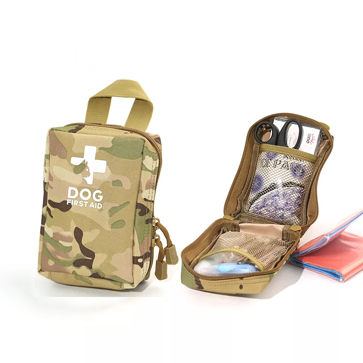 Trousse de premiers soins pour animaux de compagnie camouflage