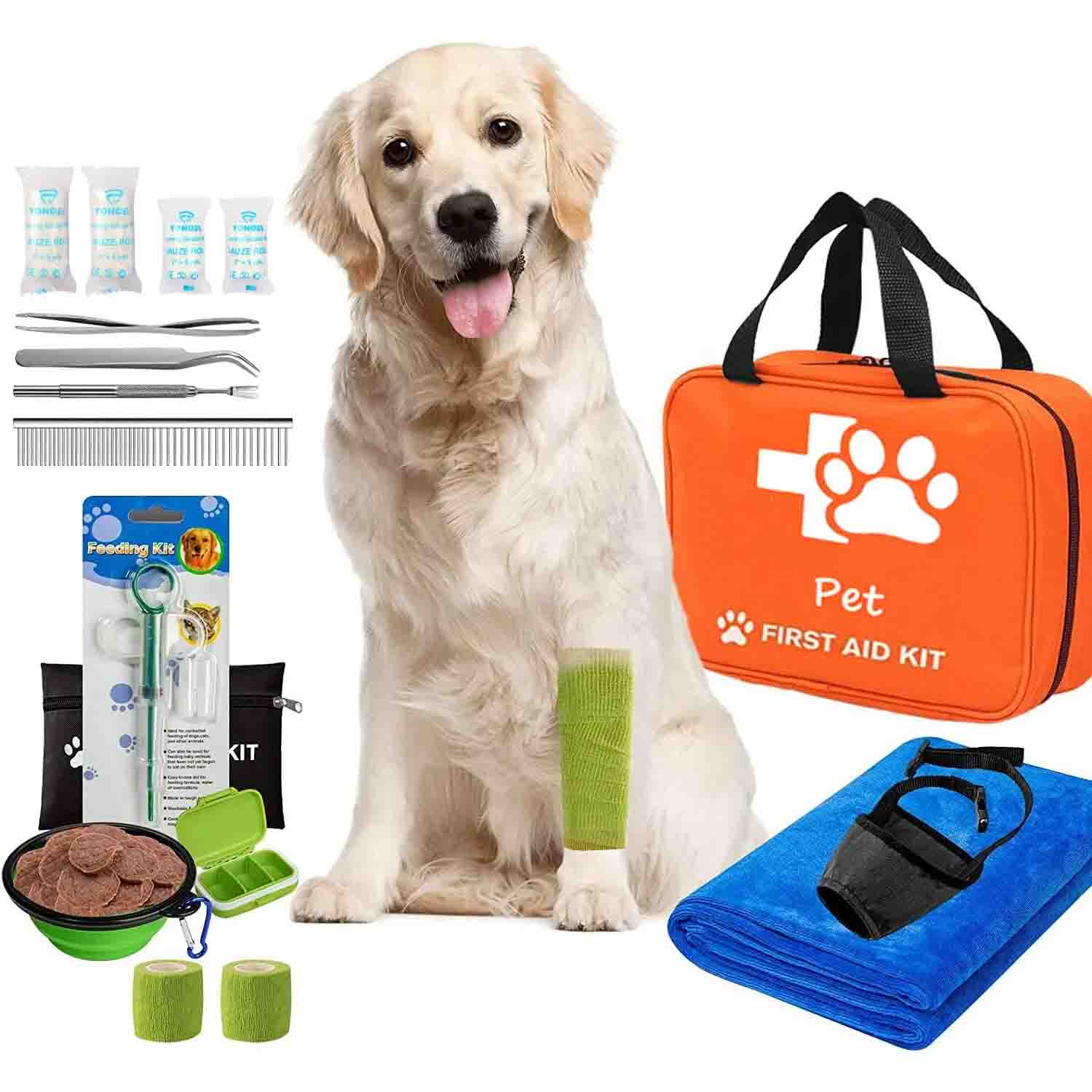 Trousse de premiers soins du chat