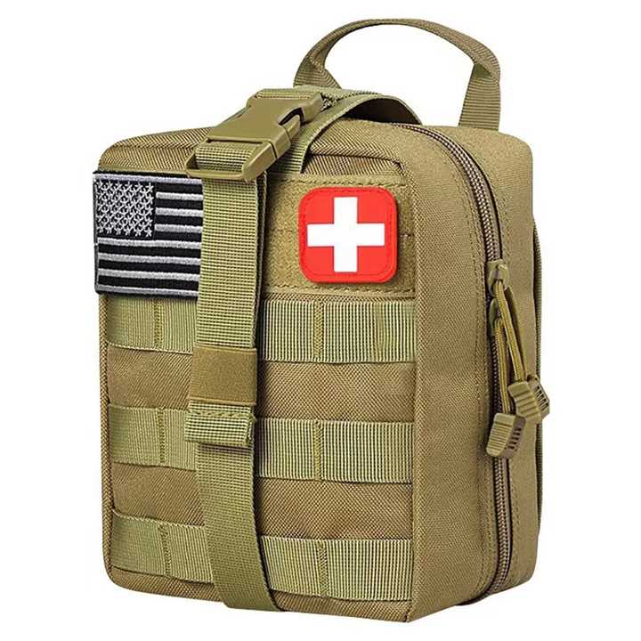 Trousse de premiers secours médicaux militaires